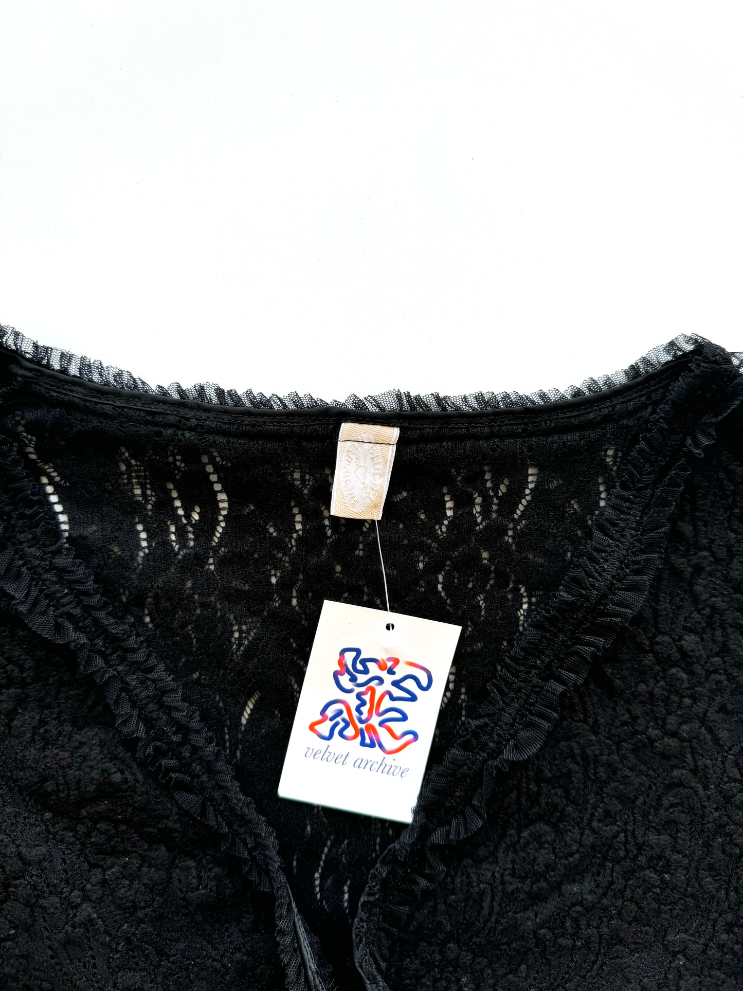 Blumarine black lace bolero