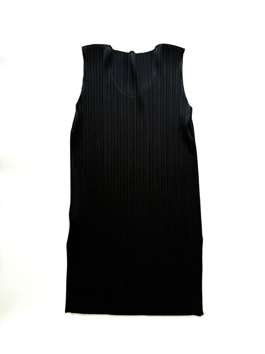 Issey Miyake Pleats Please black tunic