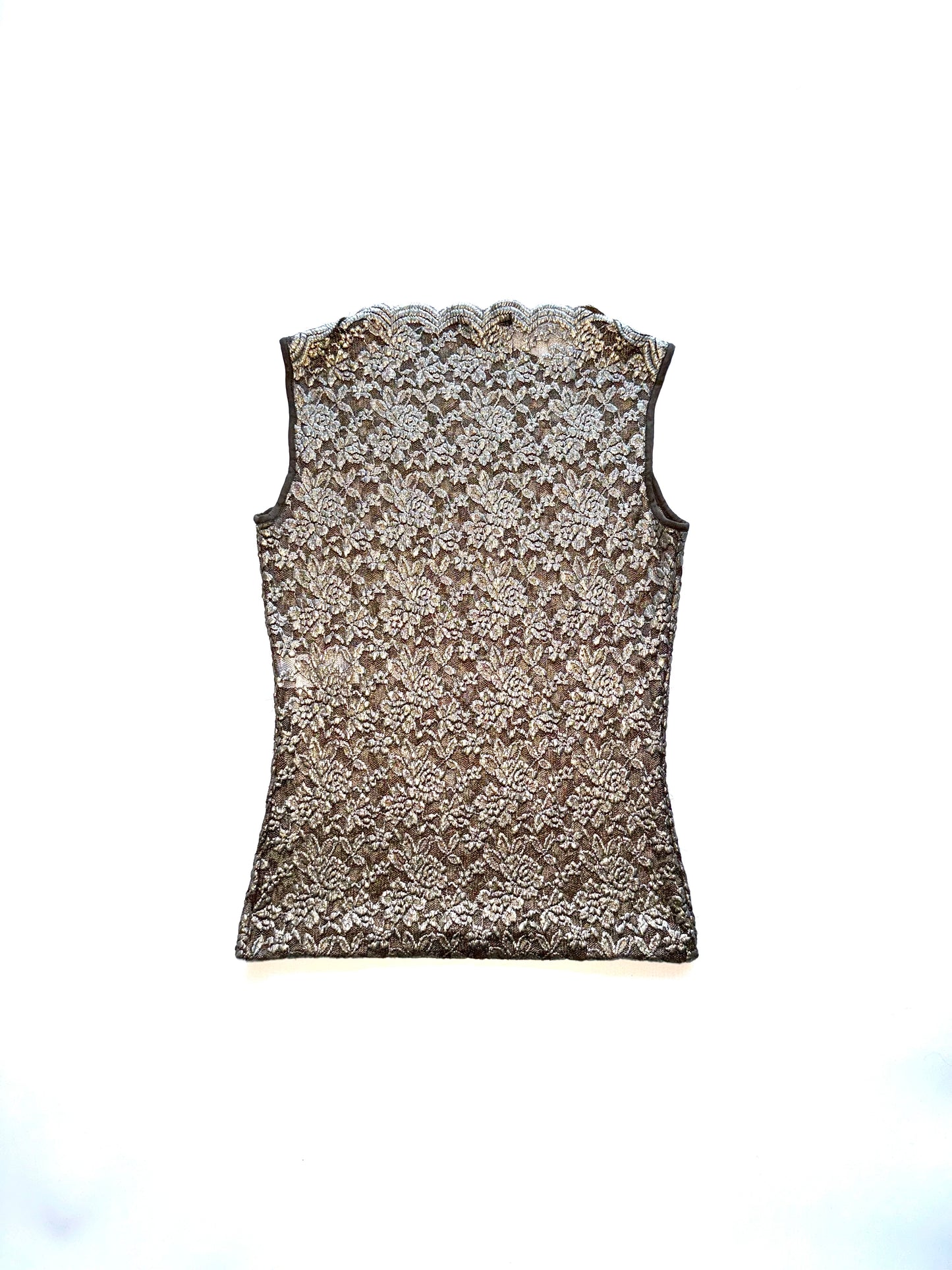 Plein Sud silver lace top