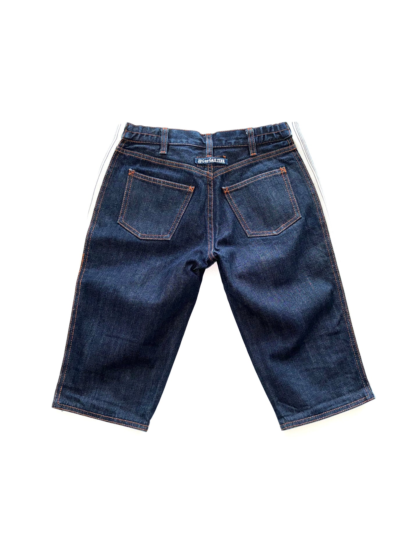 Jean Paul Gaultier cropped denim set