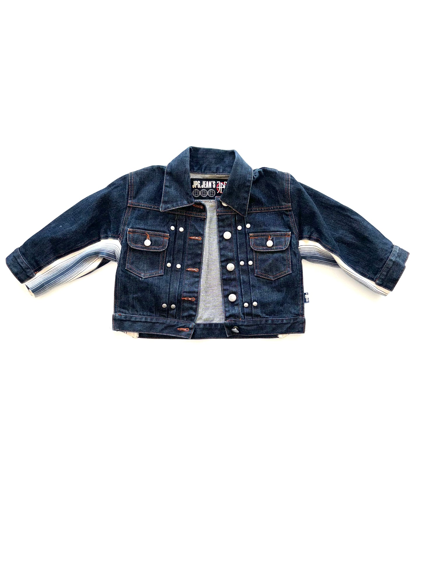 Jean Paul Gaultier cropped denim set