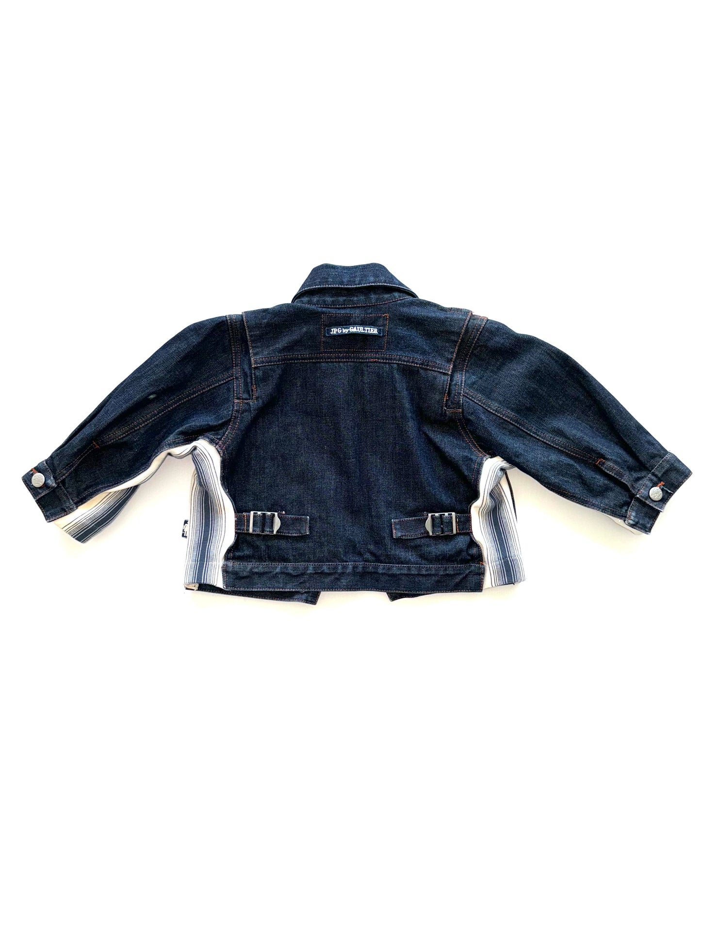 Jean Paul Gaultier cropped denim set