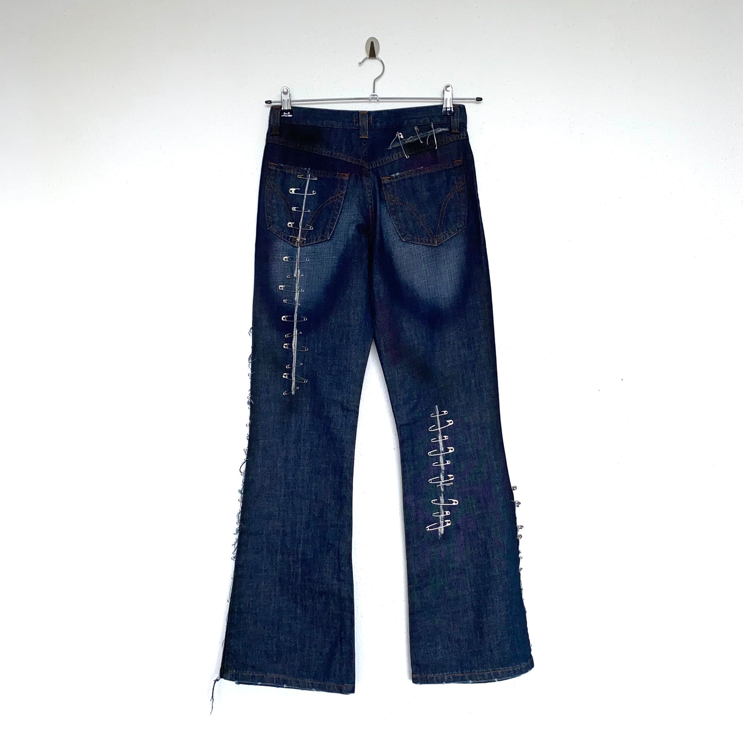 Dolce & Gabbana SS2001 safety pin jeans