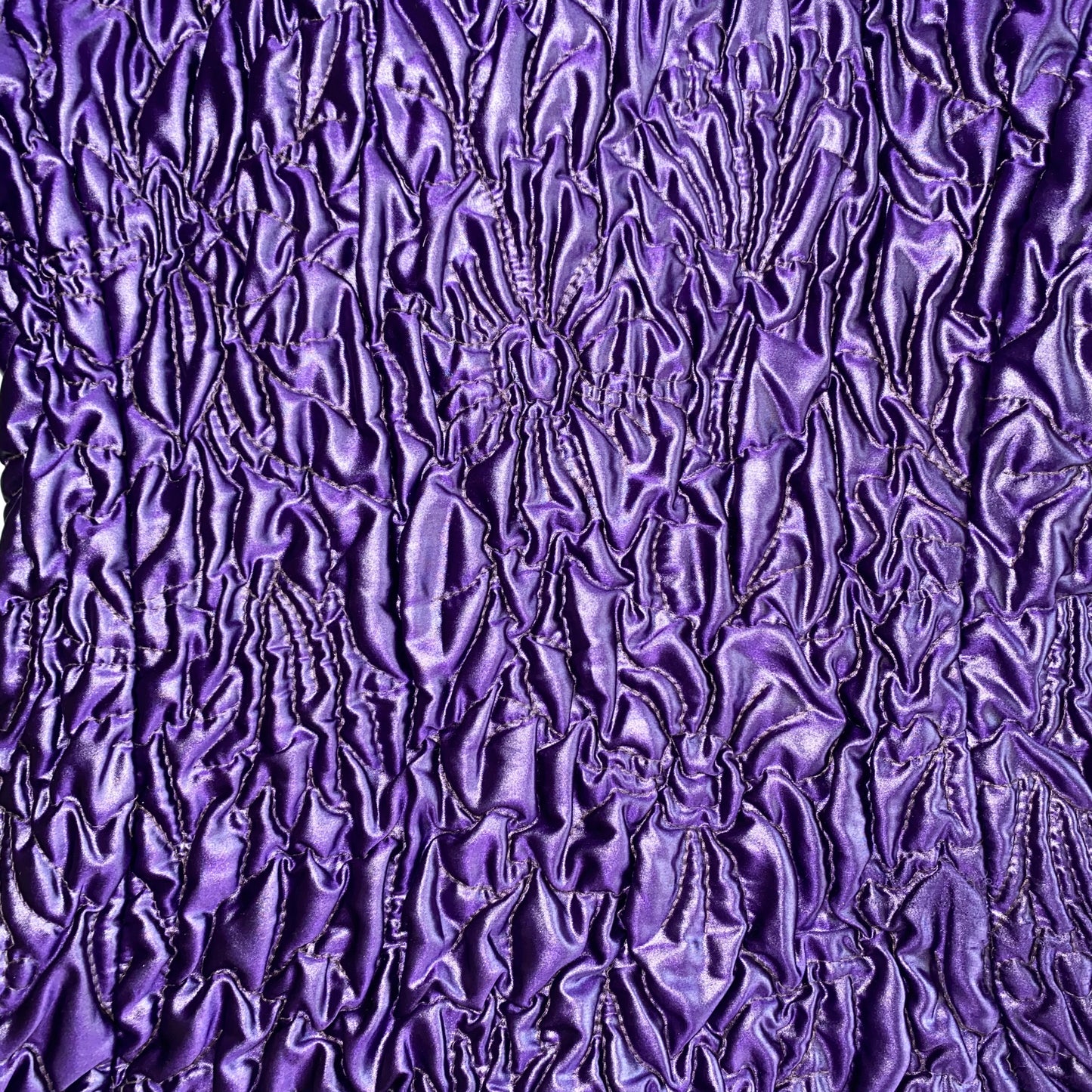 Prada 2000s purple matelasse jacket