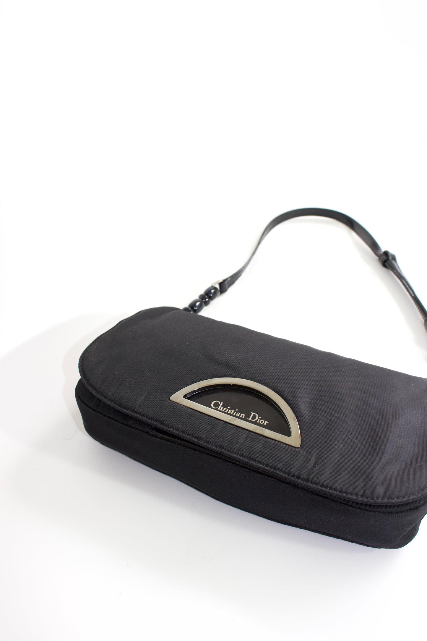 Dior Malice black nylon shoulder bag