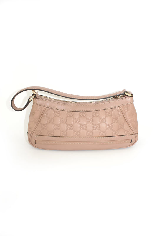 Gucci Mayfair Bow rose leather shoulder bag