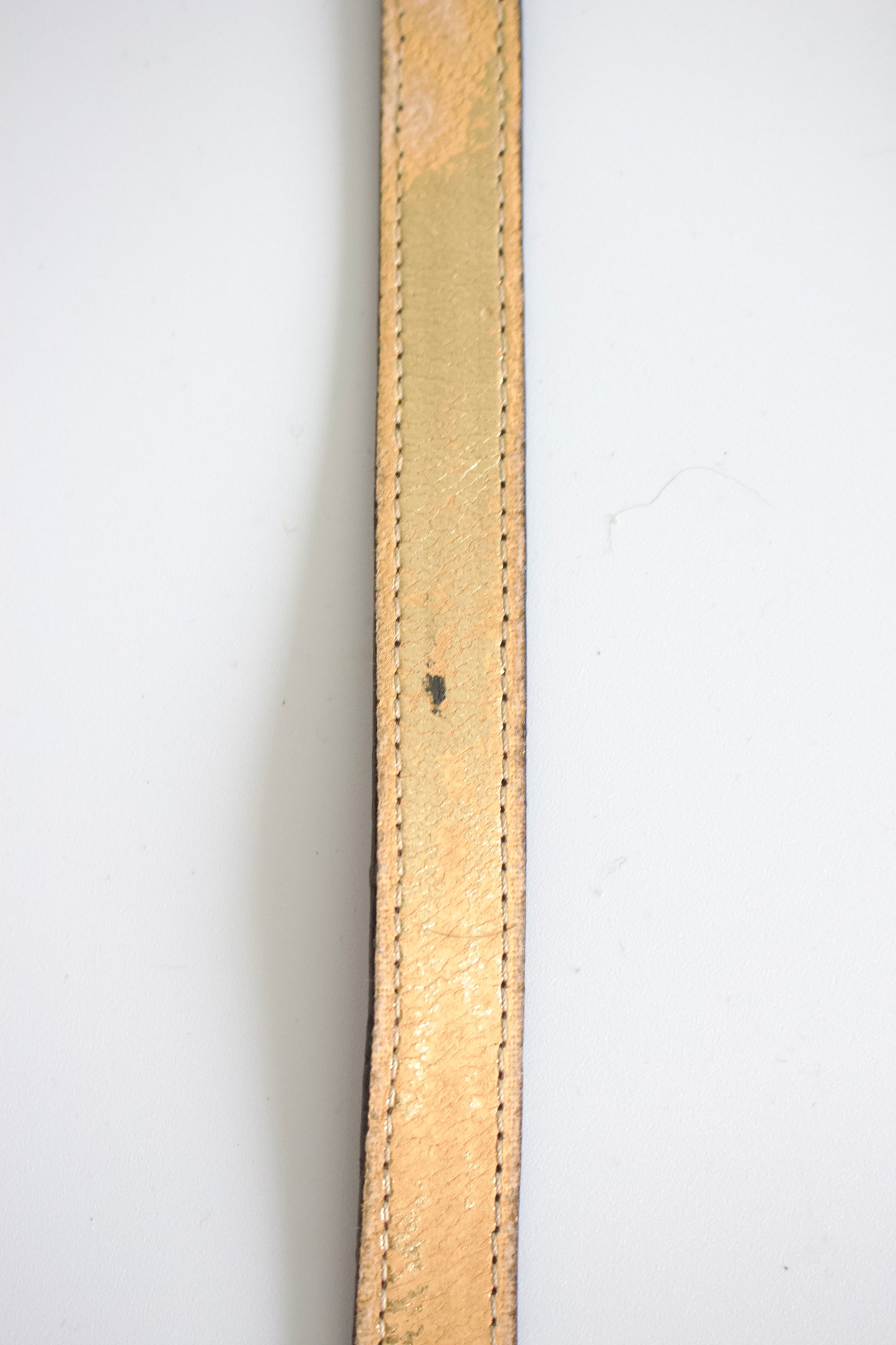 Roberto Cavalli brown and gold crossbody bag