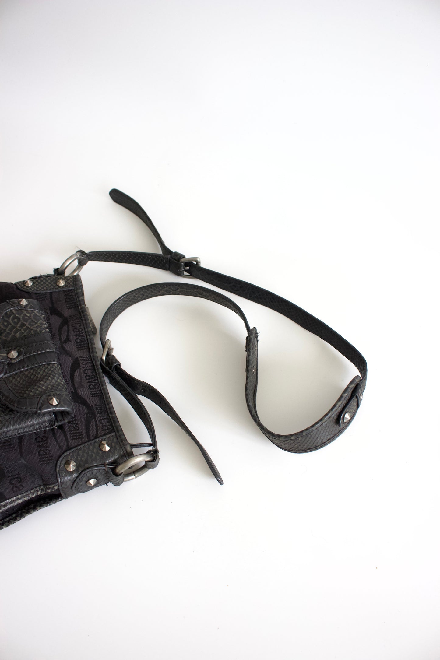 Just Cavalli black crossbody bag