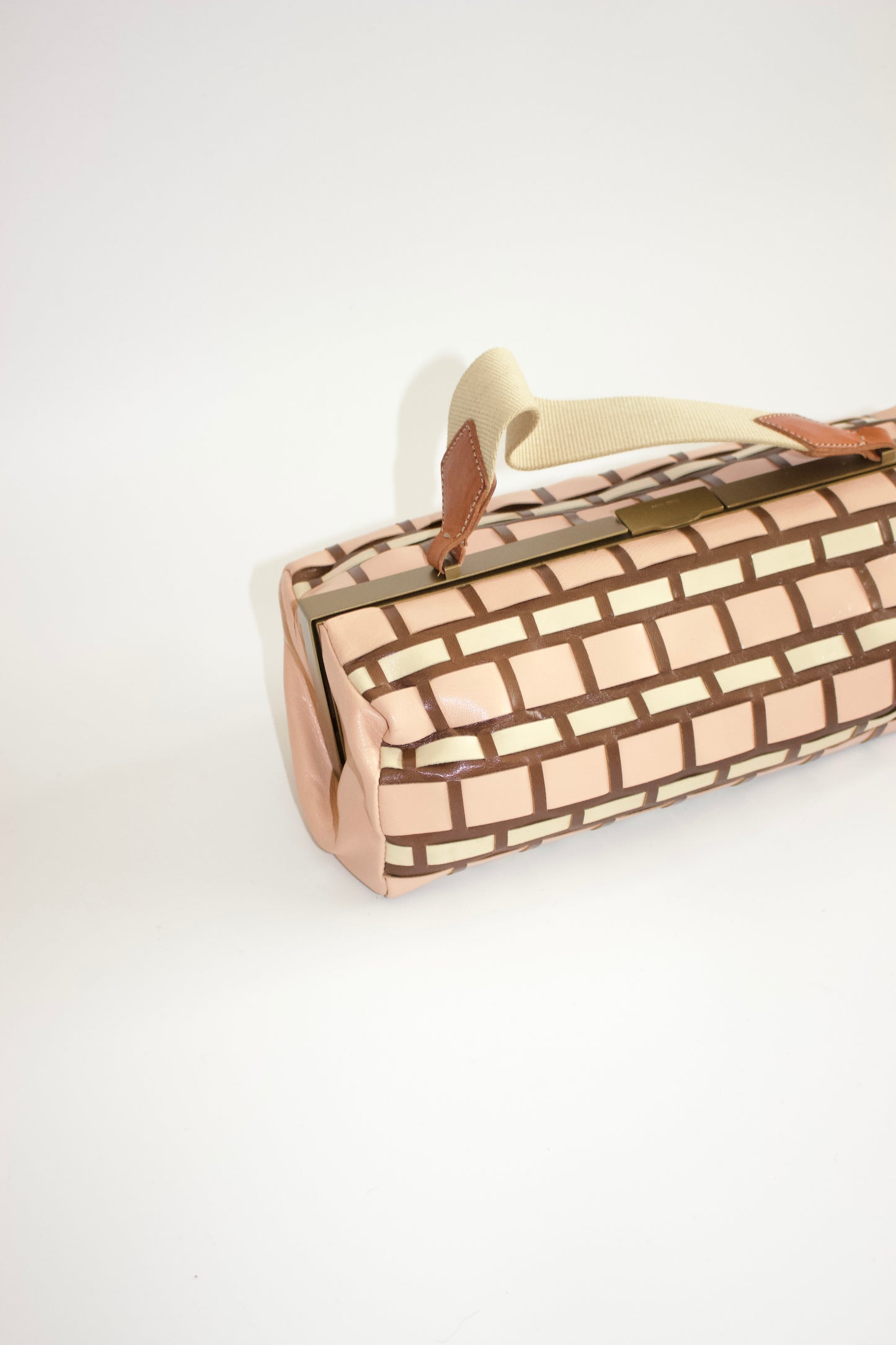 Miu Miu SS2001 geometric print handbag