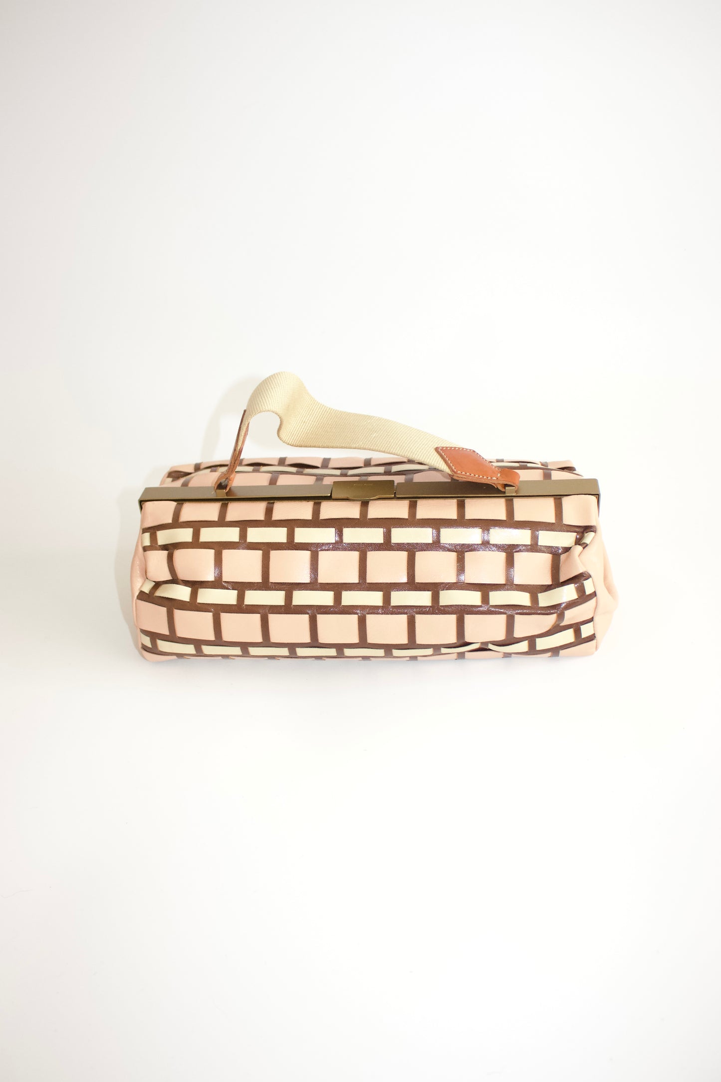 Miu Miu SS2001 geometric print handbag