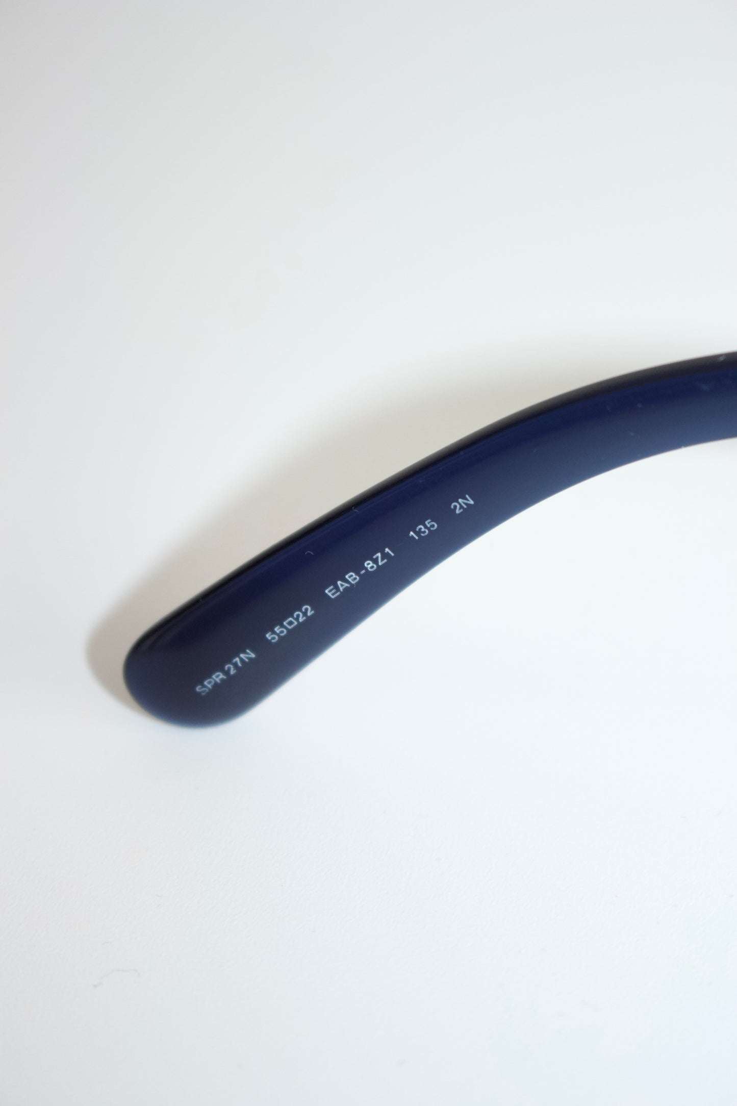 Prada Minimal Baroque navy sunglasses