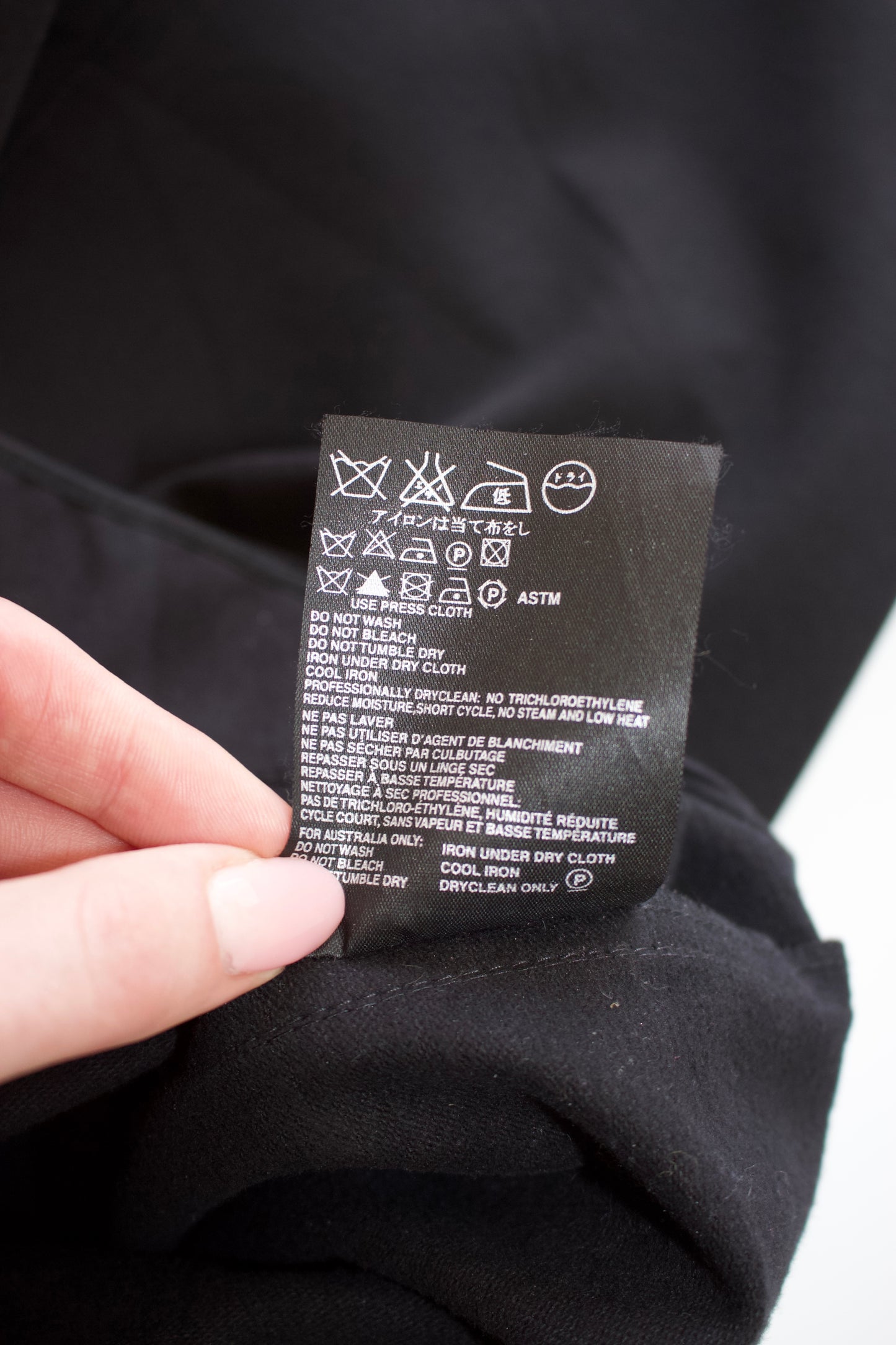 Prada 2000s black polyester belted midi-skirt