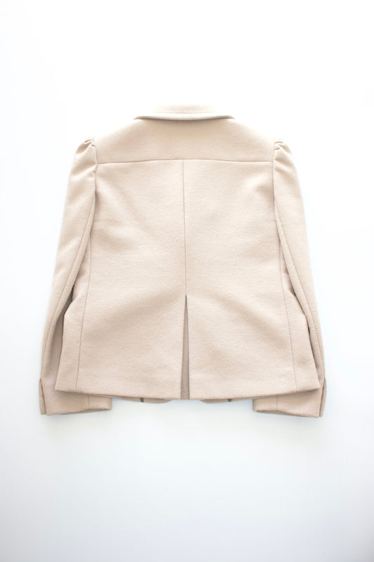 Miu Miu cream wool blazer