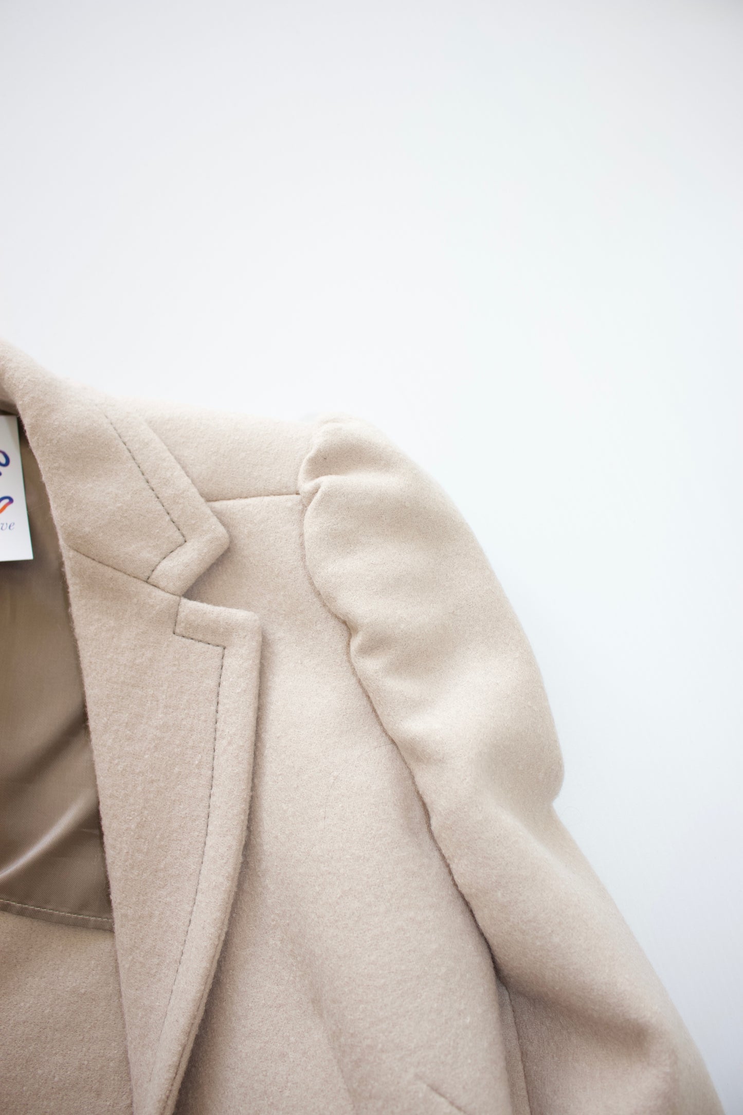 Miu Miu cream wool blazer