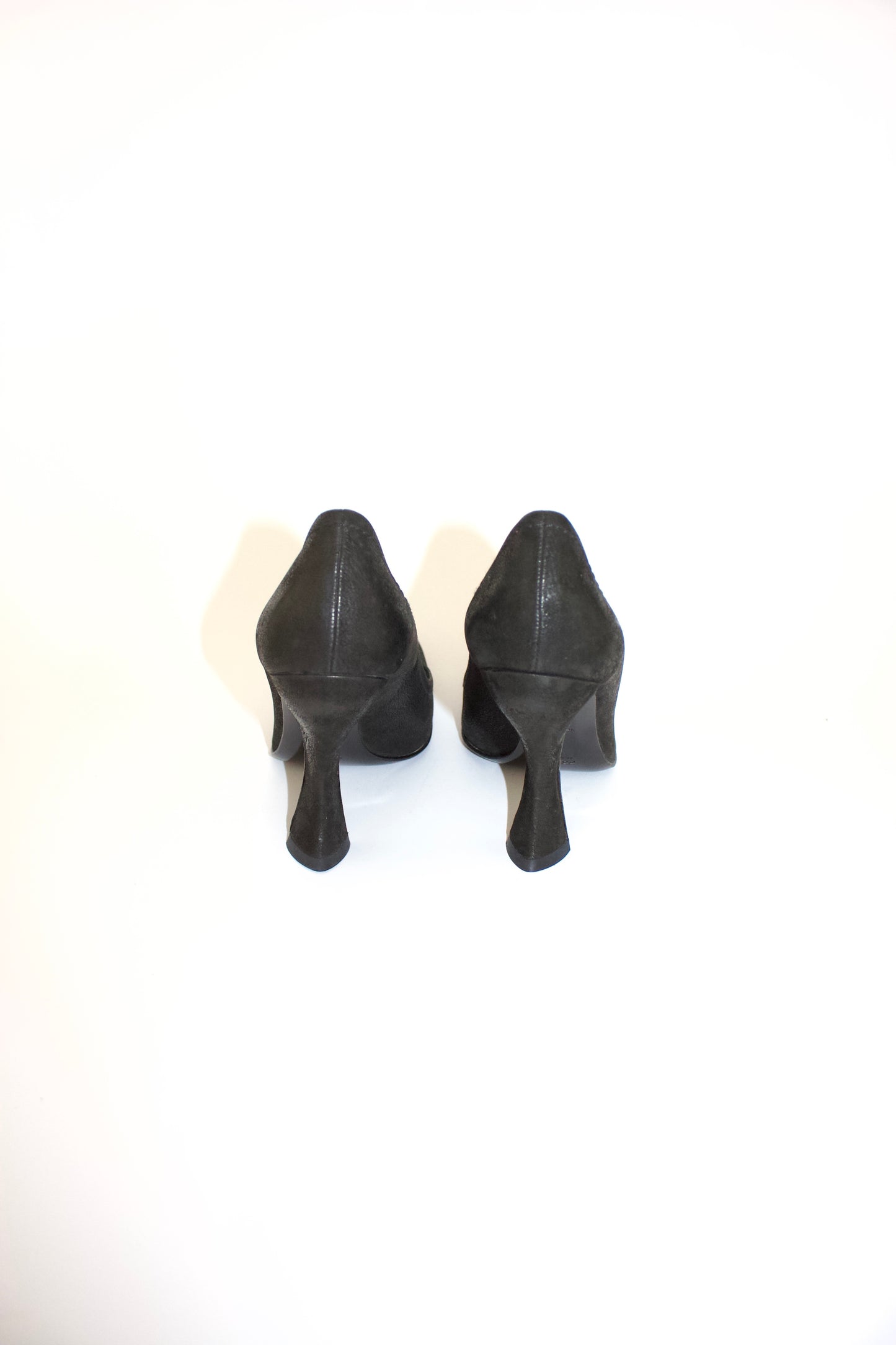 Prada FW2004 black pumps