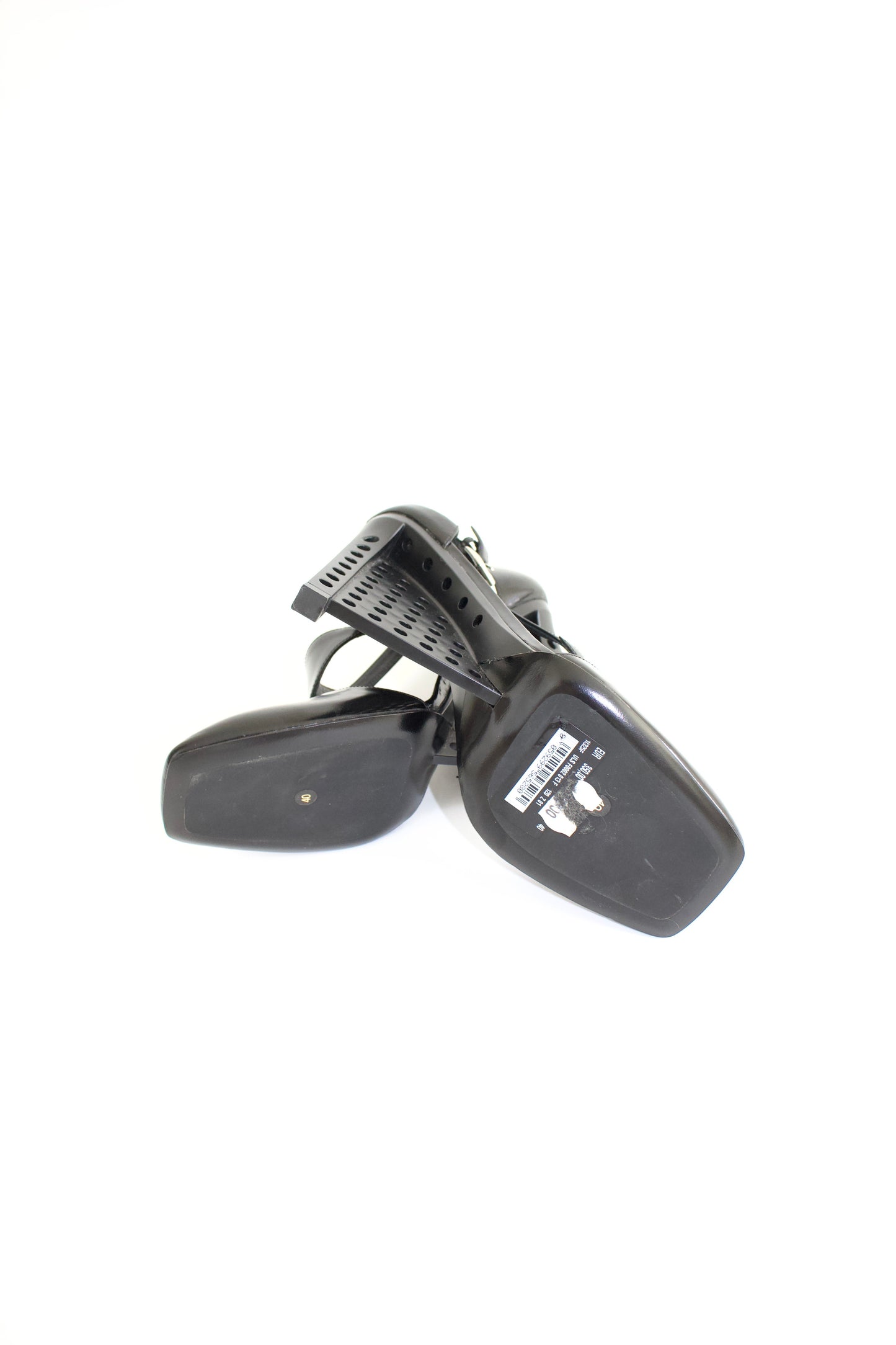 Prada FW2014 black wedges