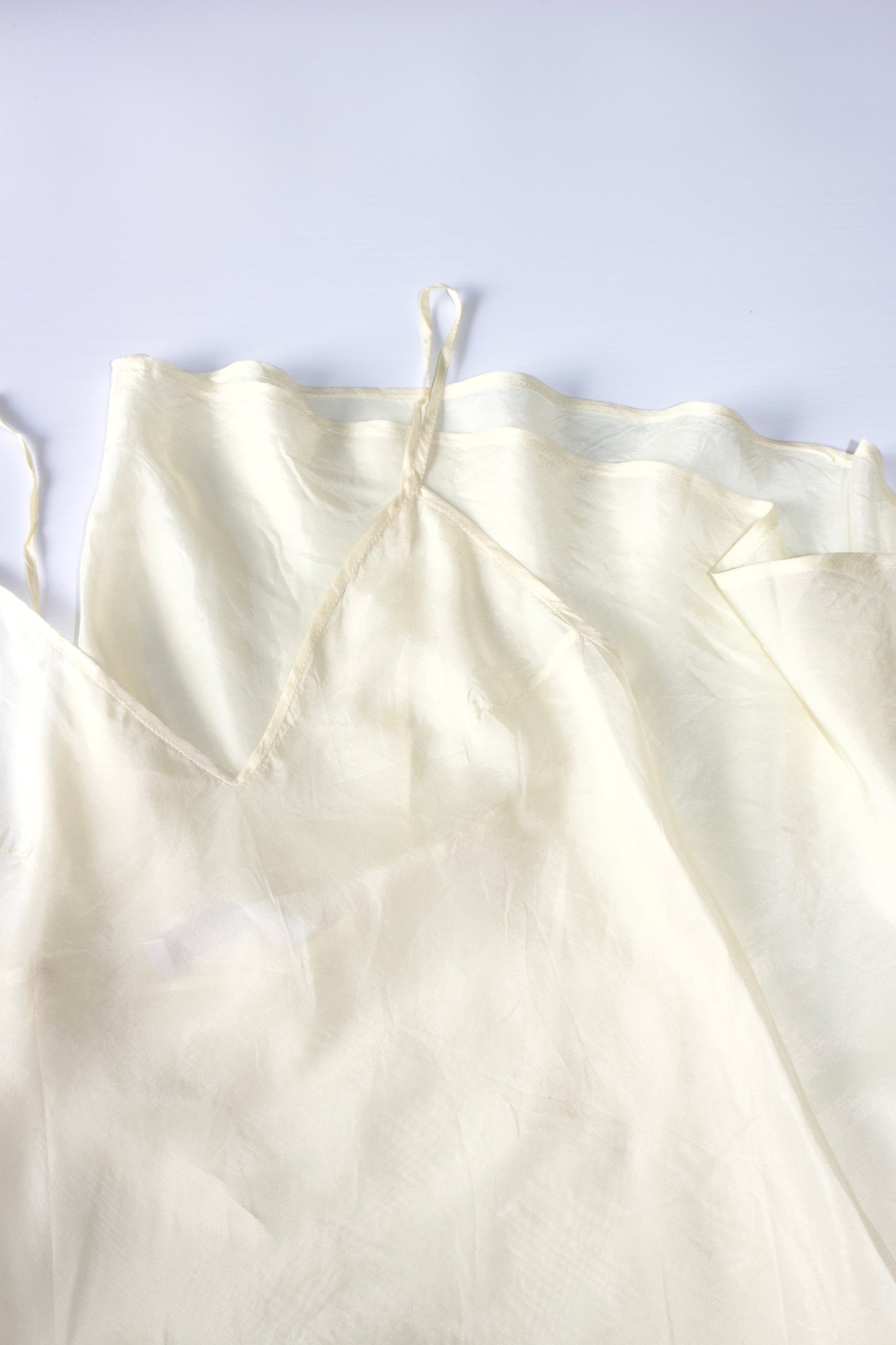 Miu Miu 90s yellow silk dress
