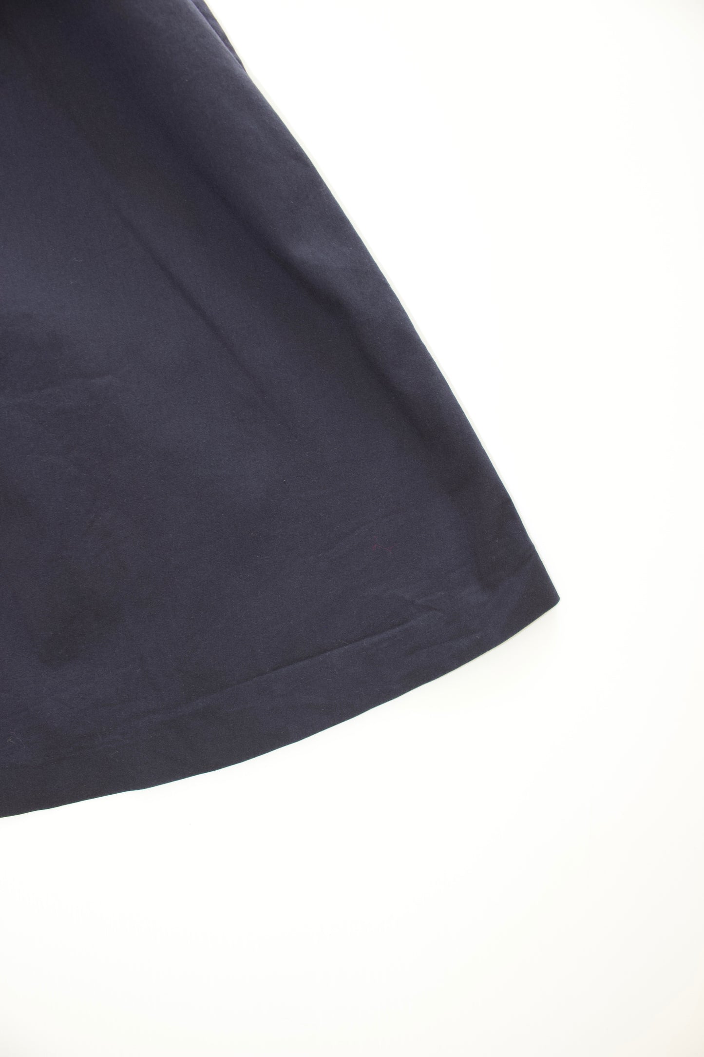 Prada SS 1995 navy A-line dress with logo belt