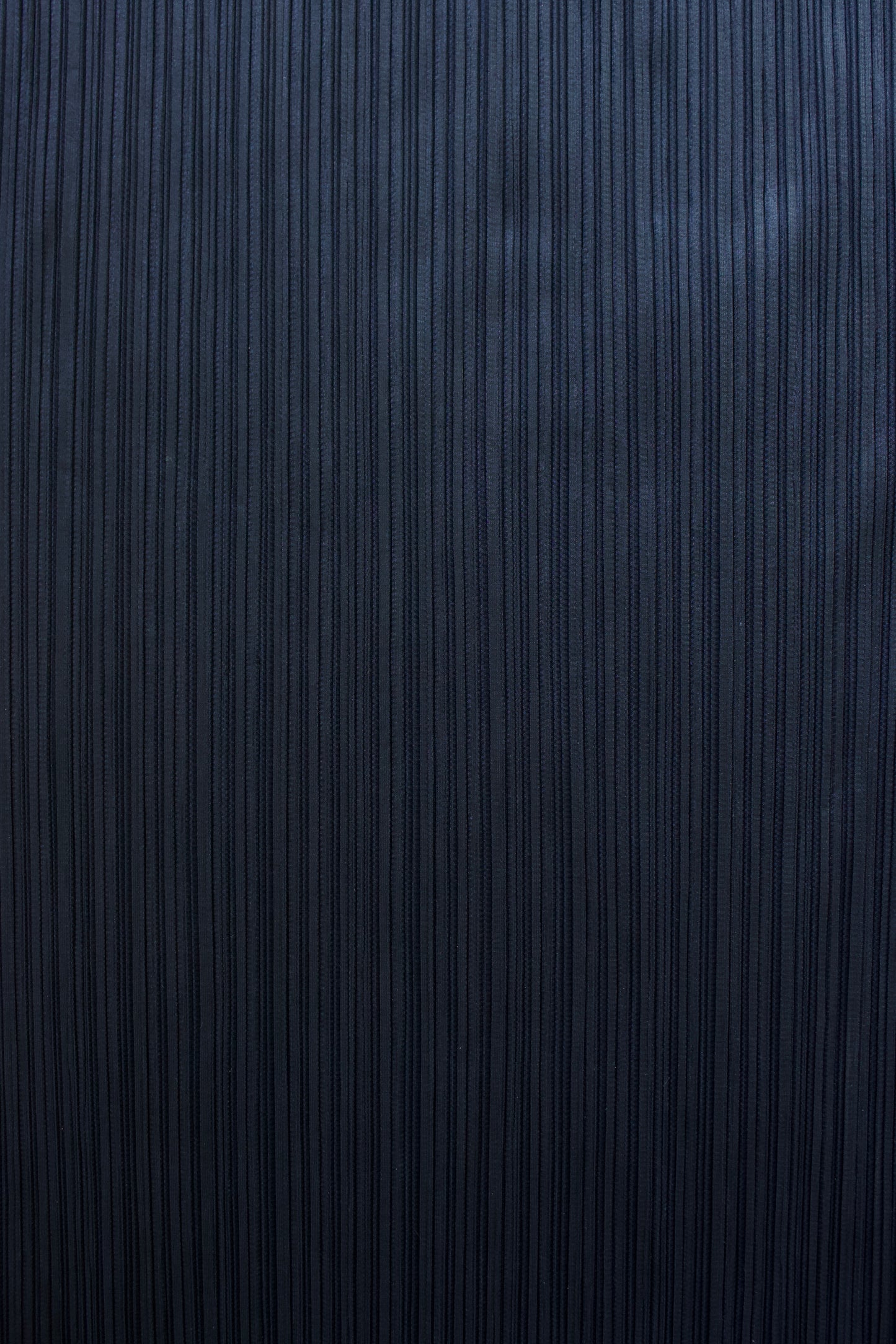 Issey Miyake 2007 Pleats Please navy longsleeve top
