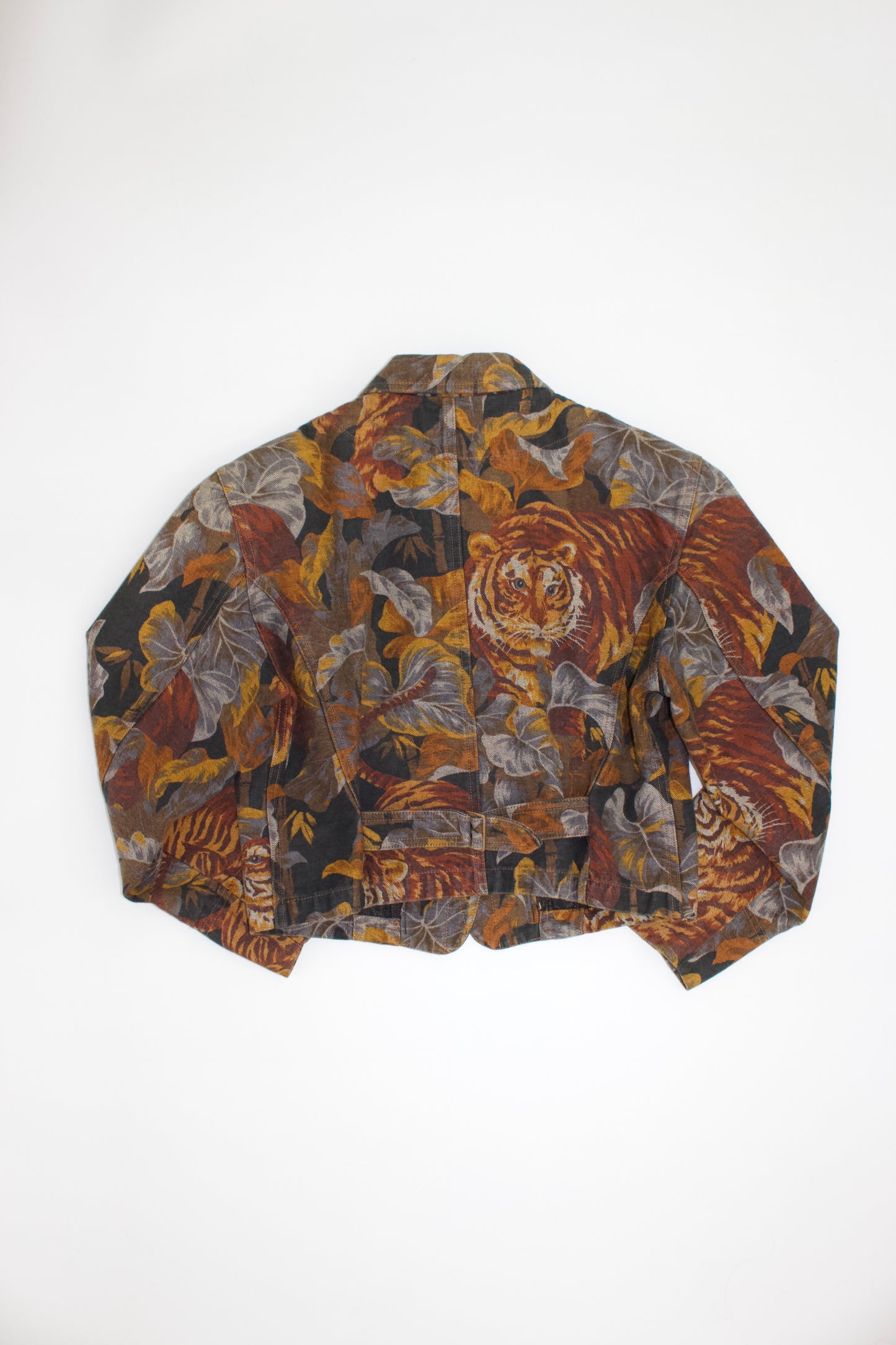 Kenzo 90s colourful tiger print jacket