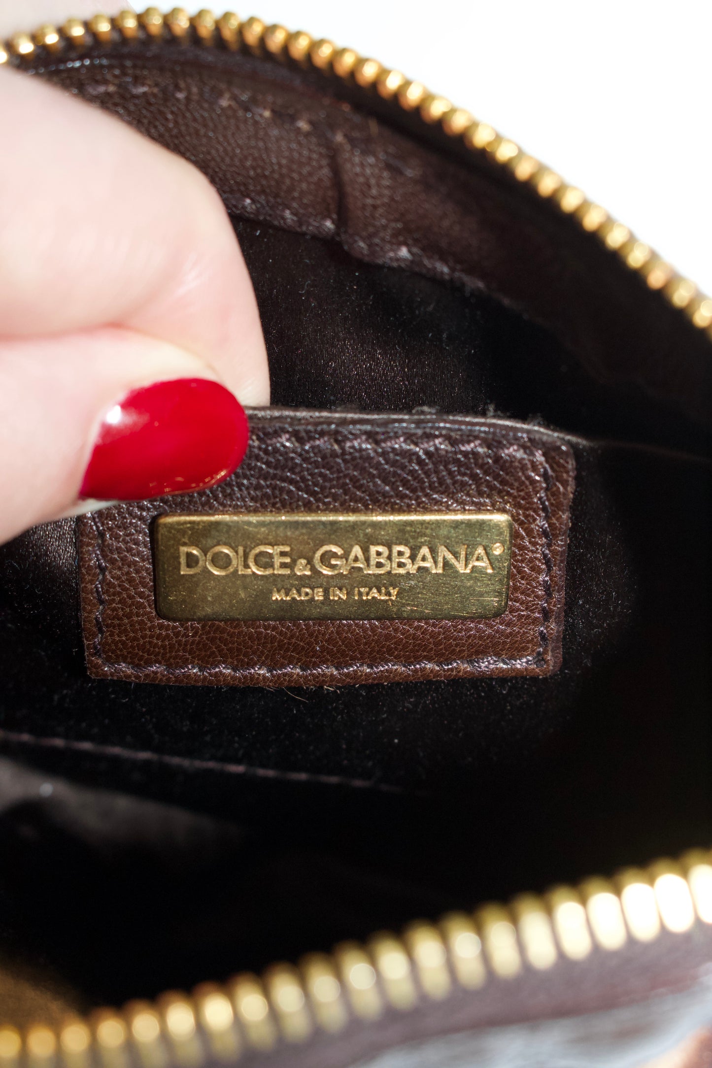 Dolce & Gabbana 2000s cheetah print cowhide shoulder bag