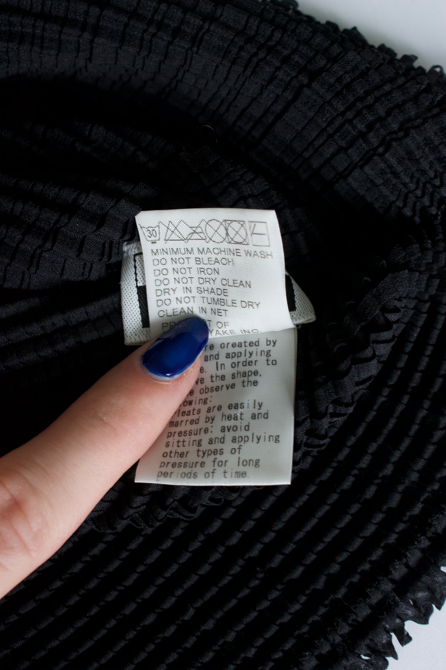 Issey Miyake Féte 2005 black top