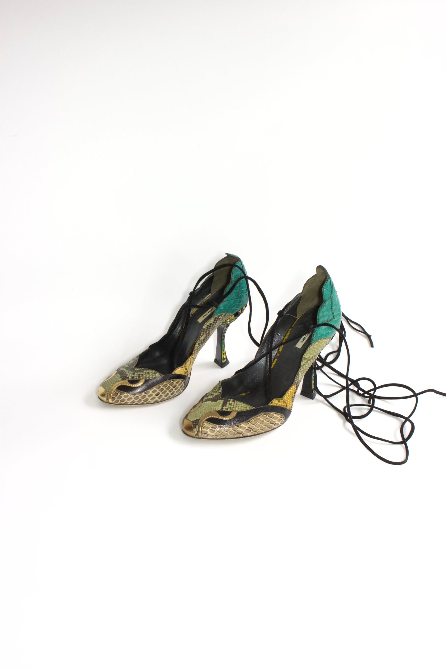 Miu Miu SS 2008 python heels