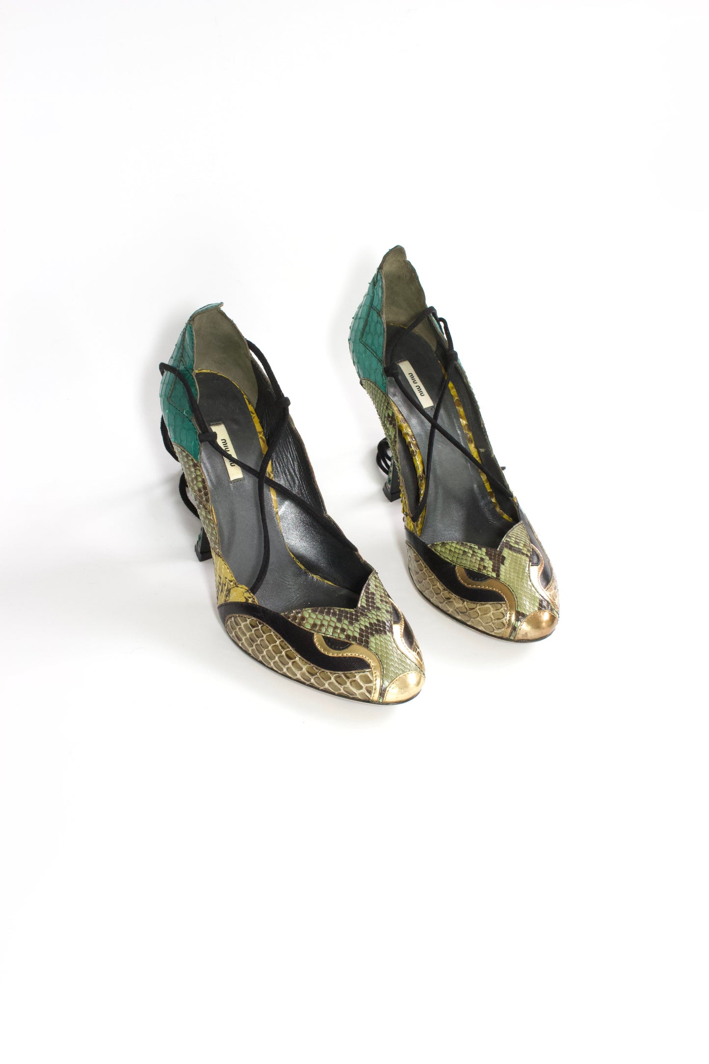 Miu Miu SS 2008 python heels