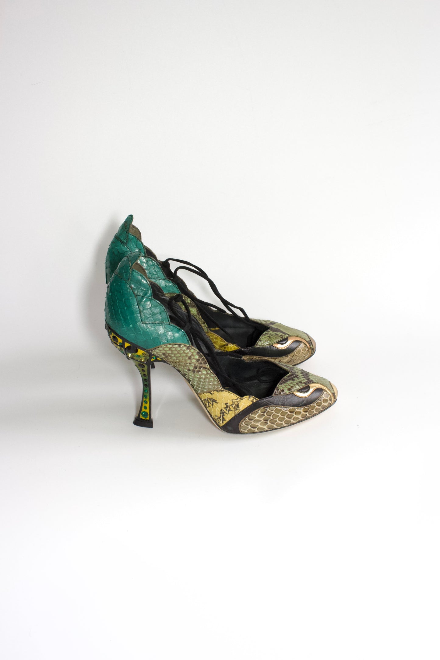 Miu Miu SS 2008 python heels