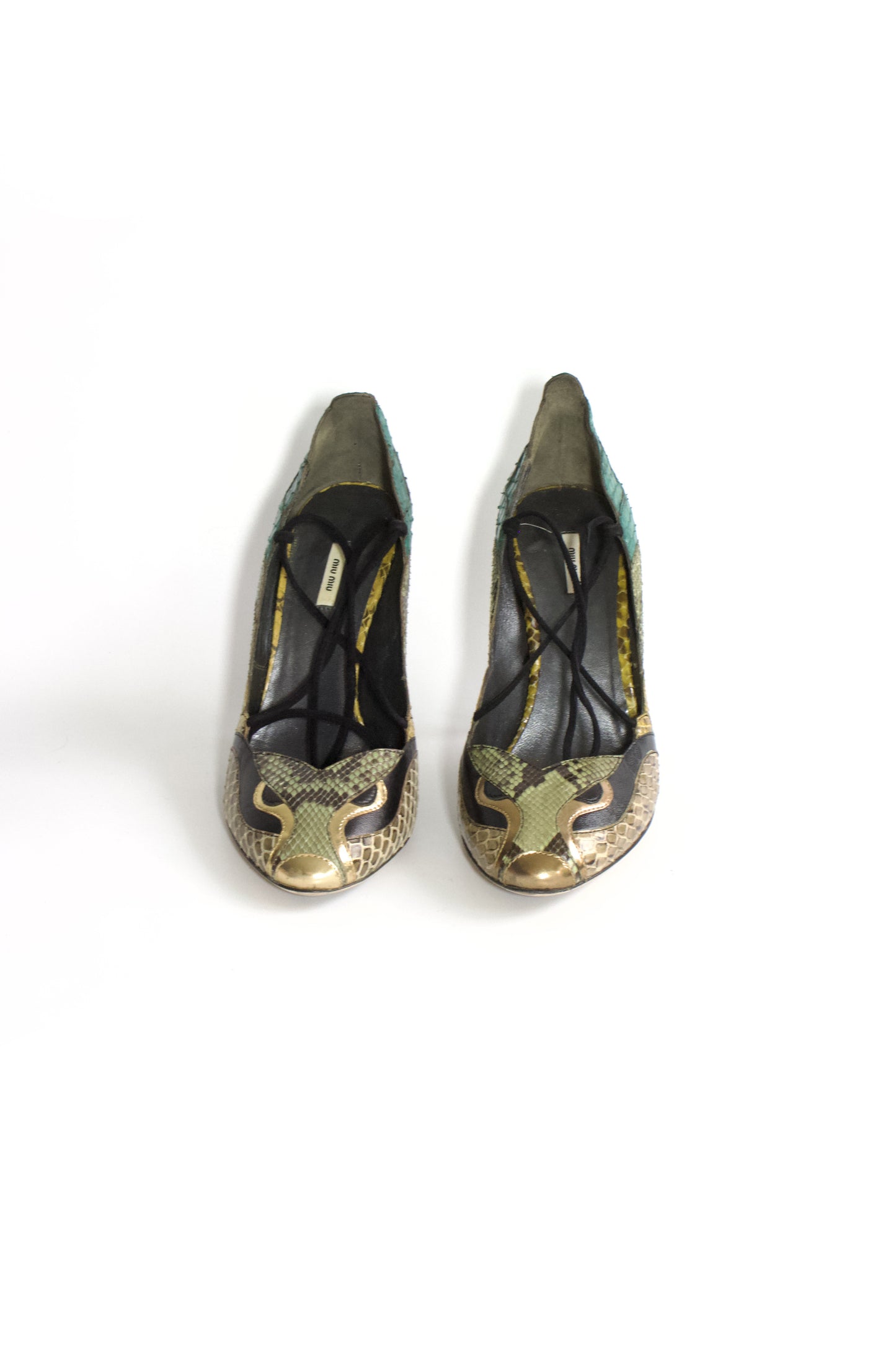 Miu Miu SS 2008 python heels