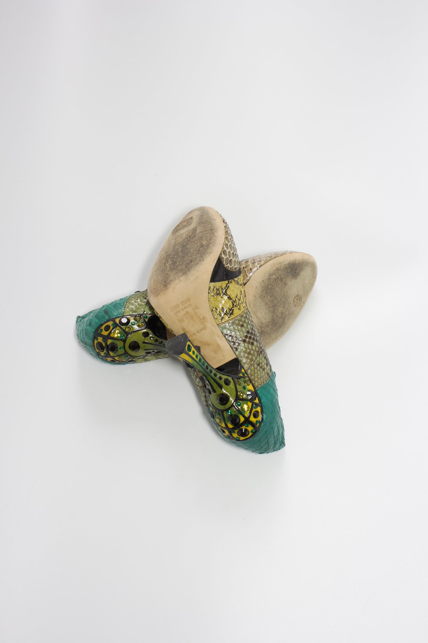 Miu Miu SS 2008 python heels