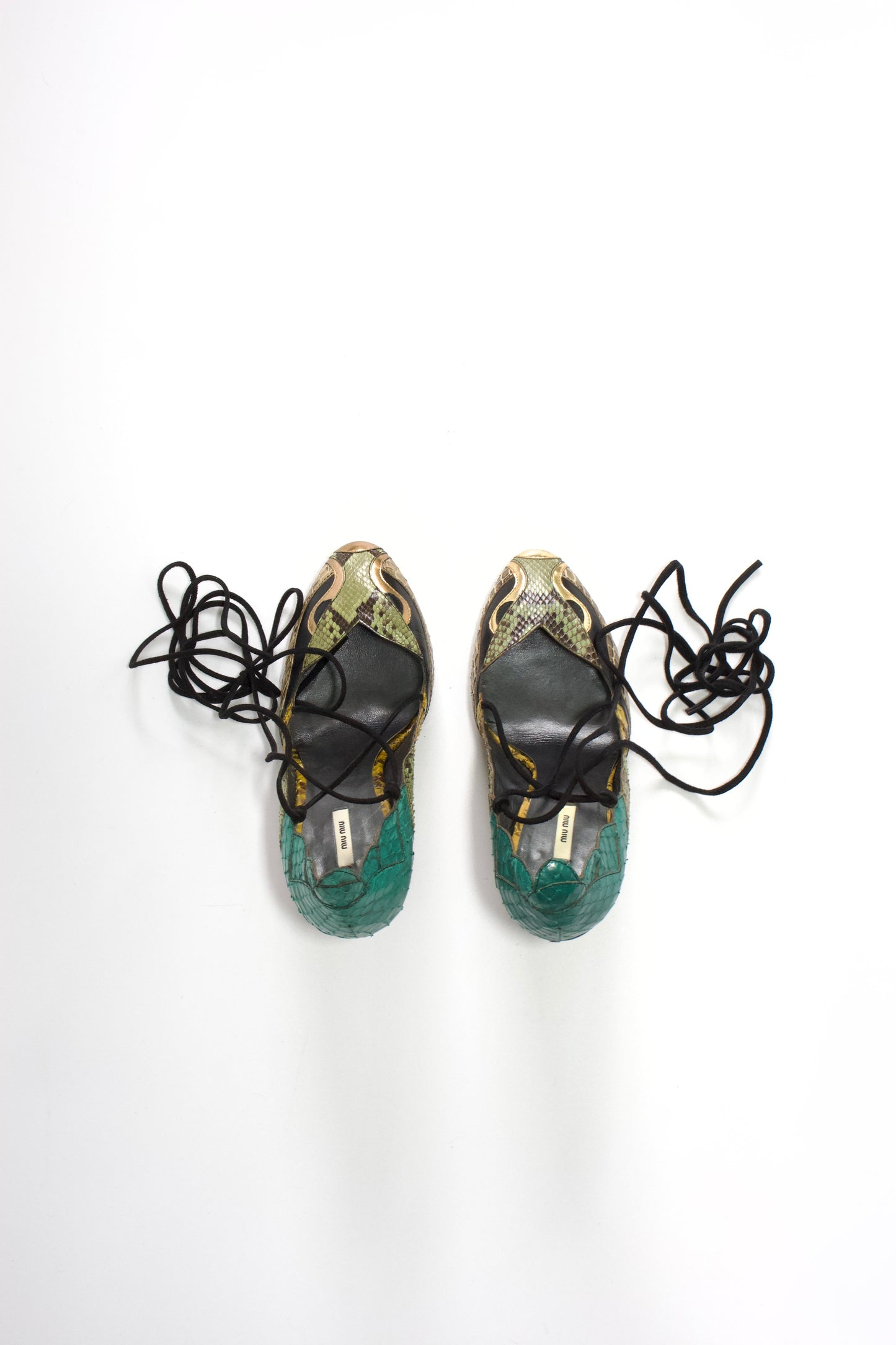 Miu Miu SS 2008 python heels