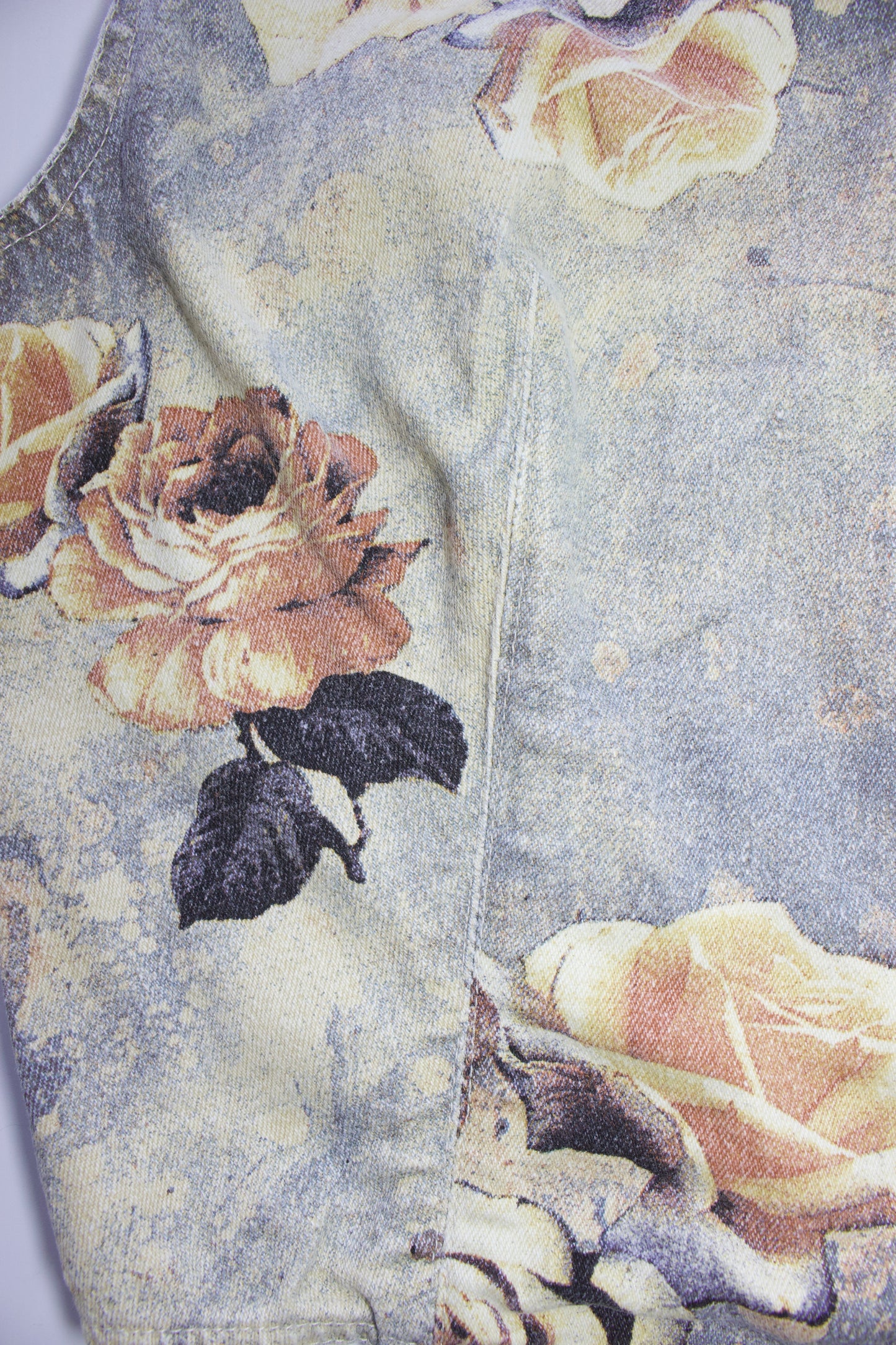 Roberto Cavalli FW 1994 Renaissance denim vest