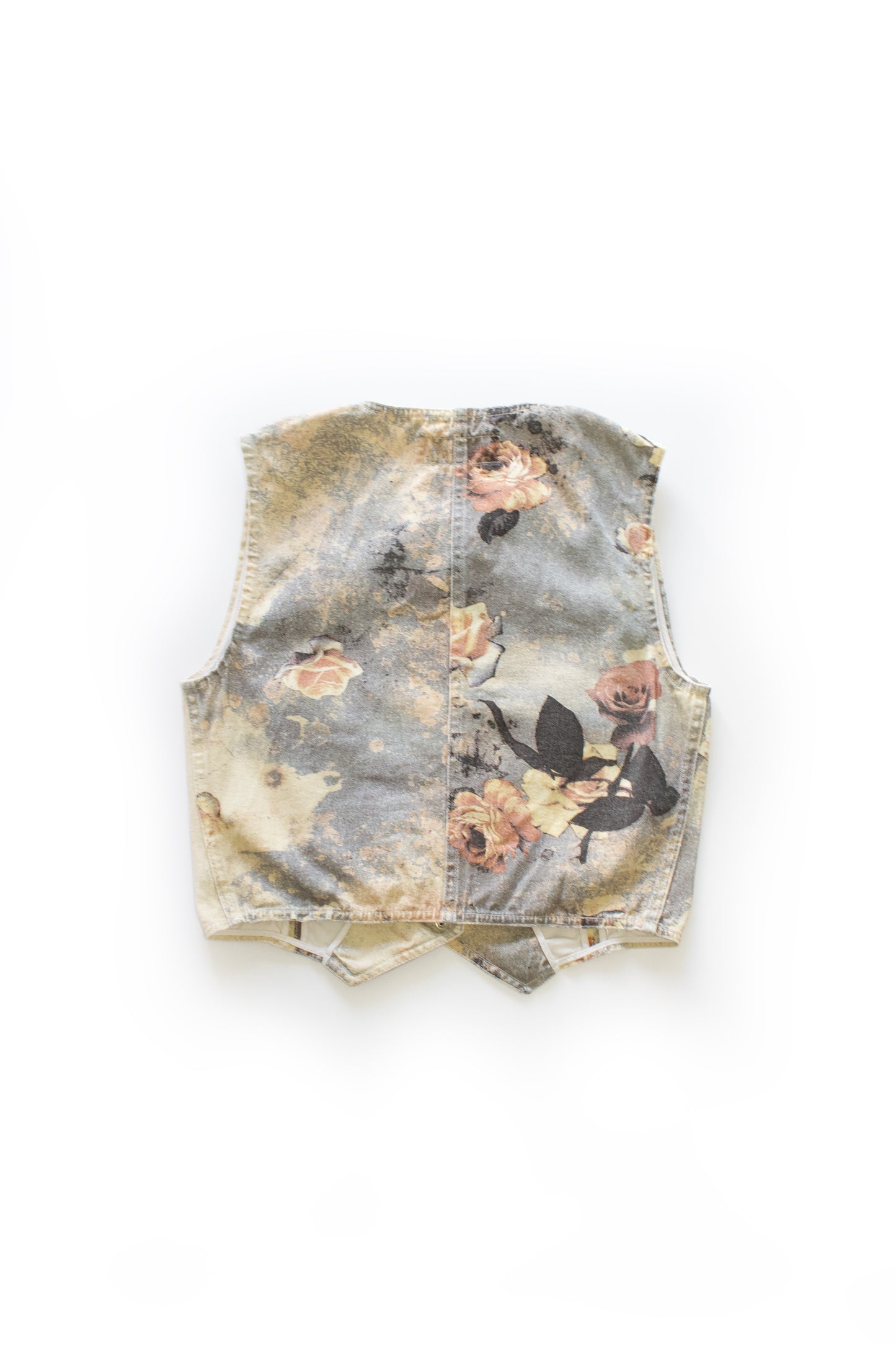 Roberto Cavalli FW 1994 Renaissance denim vest