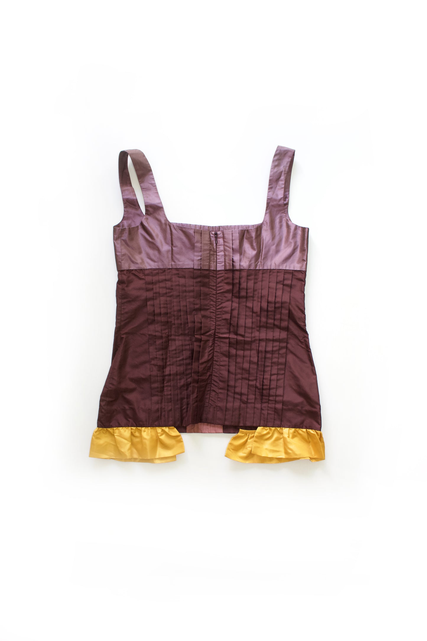 Miu Miu SS 2008 purple silk top