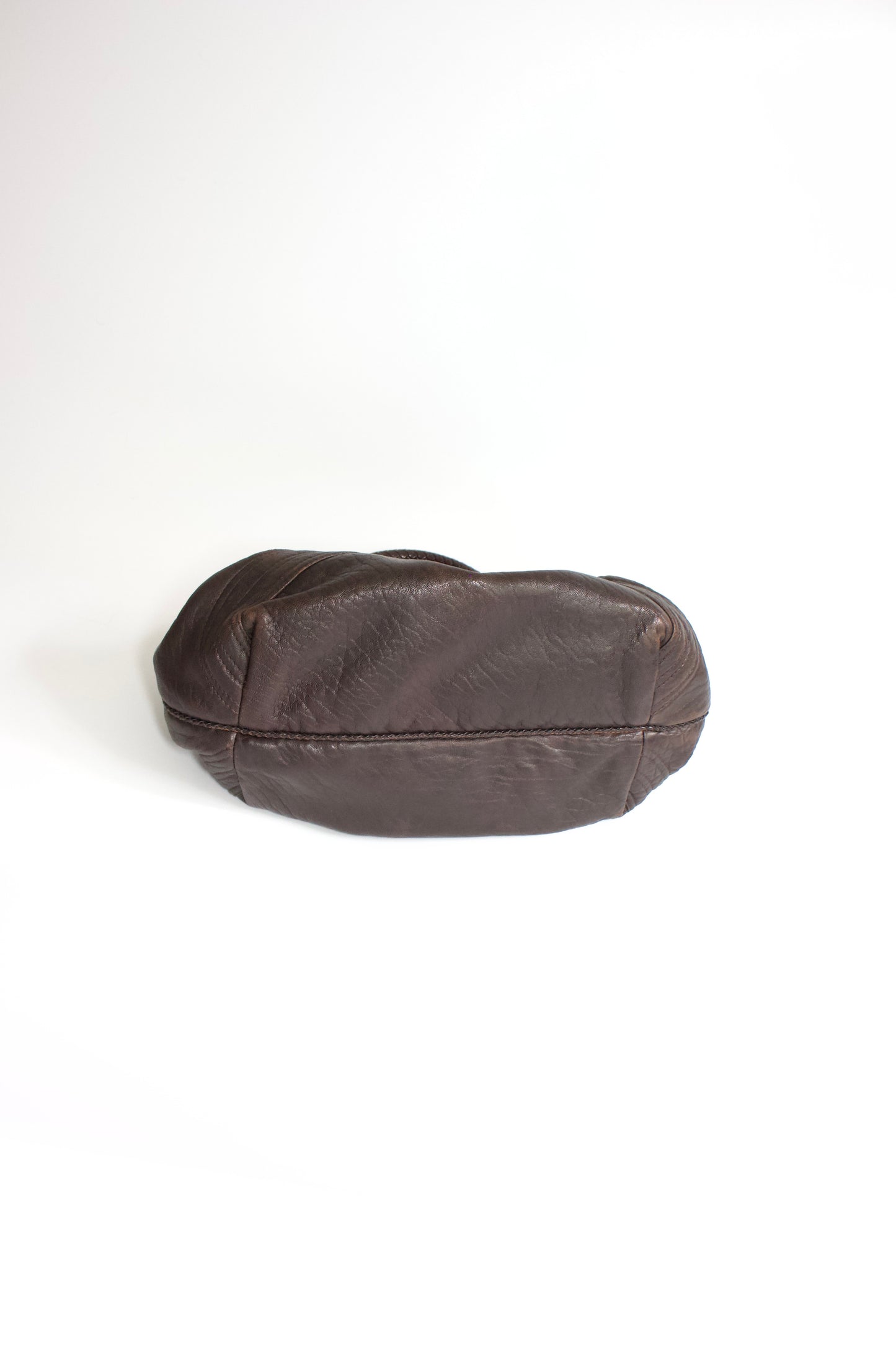 Fendi mini-Spy brown leather bag