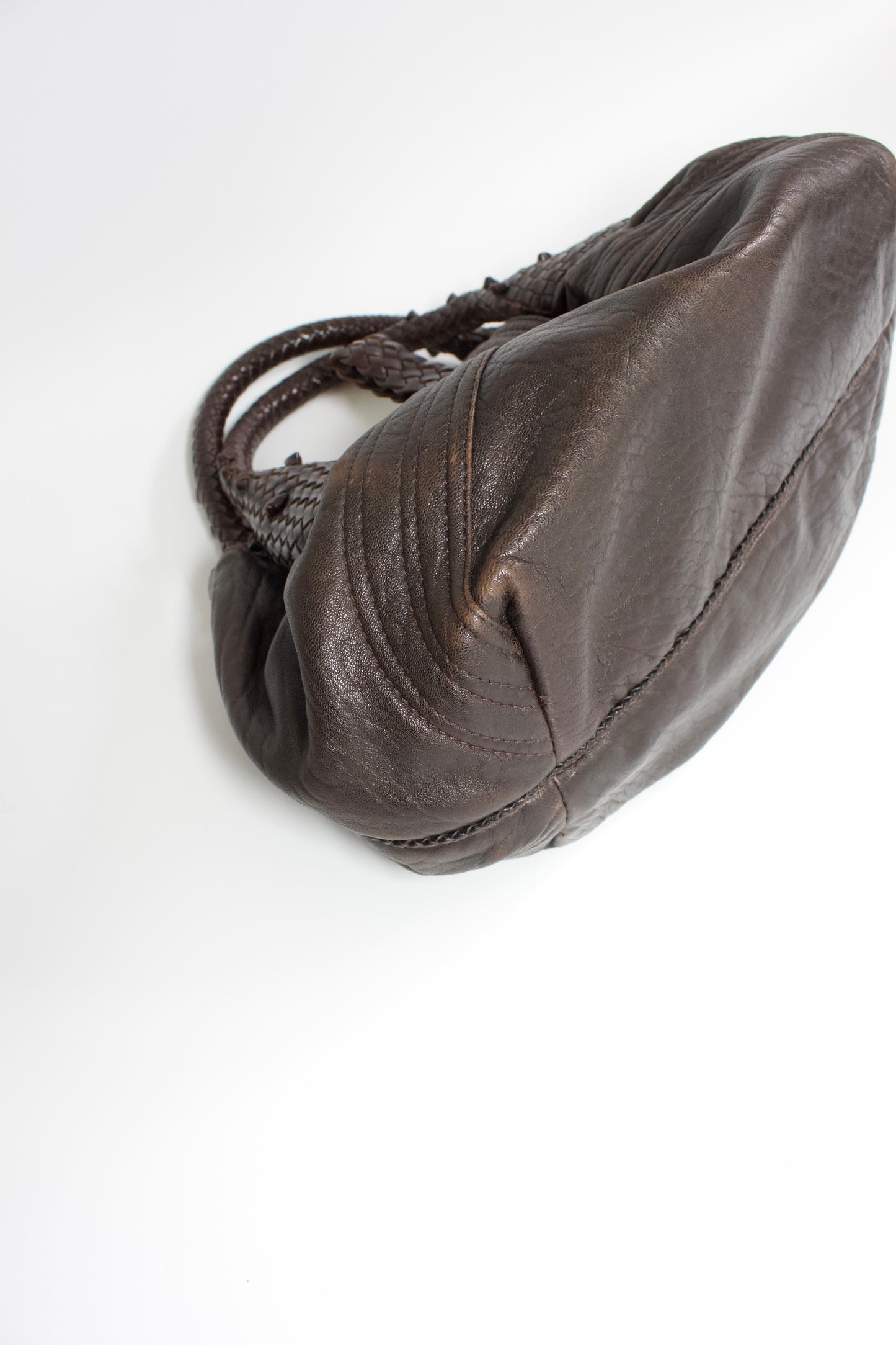 Fendi mini-Spy brown leather bag