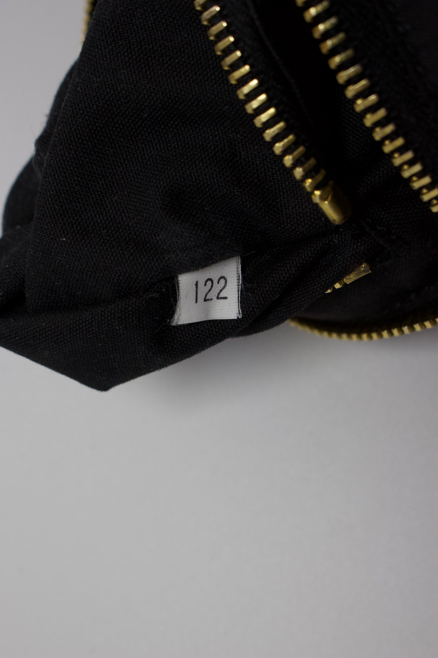 Miu Miu black nylon pocket shoulder bag
