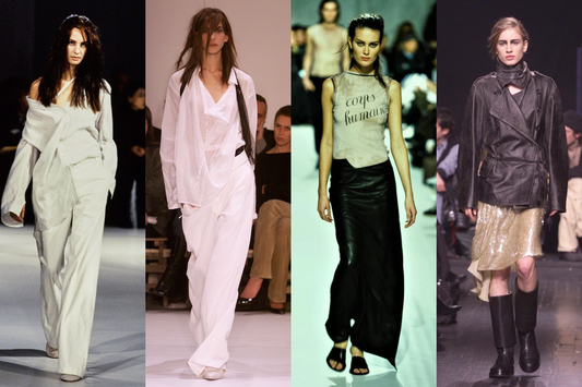 Ann Demeulemeester of the 90s and early 2000s: restraint, romance, and a rejection of traditional fashion