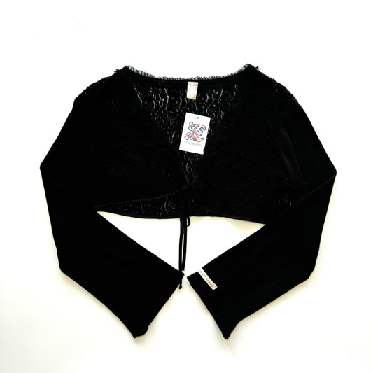 Blumarine black lace bolero