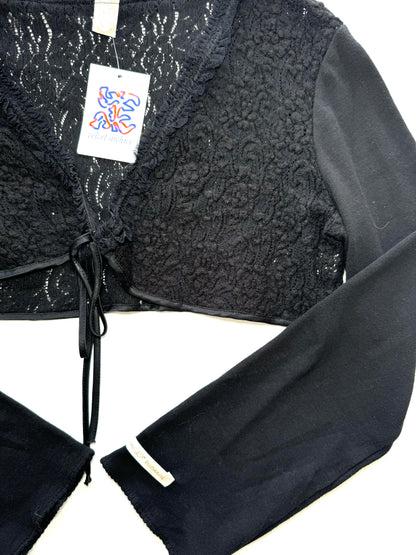Blumarine black lace bolero