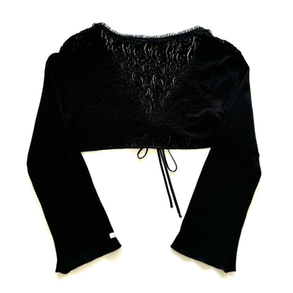 Blumarine black lace bolero