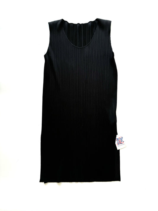 Issey Miyake Pleats Please black tunic