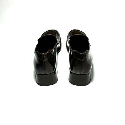 Prada FW1999 patent leather loafers