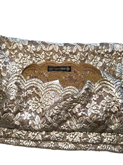 Plein Sud silver lace top