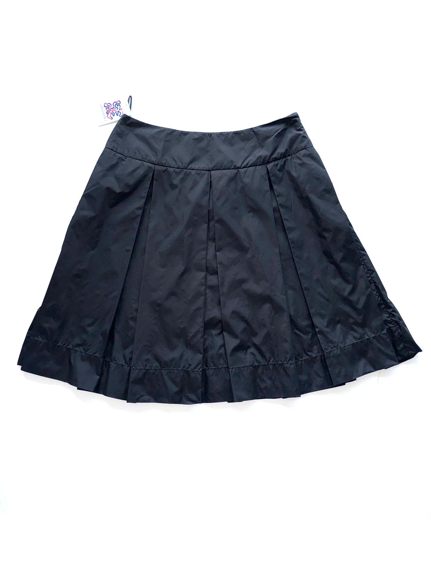 Prada 90s black nylon skirt