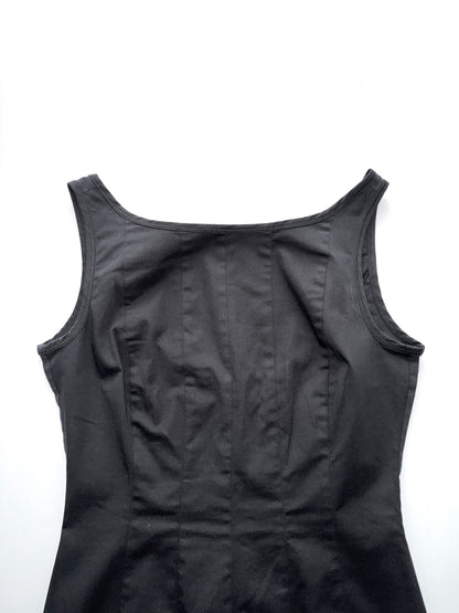 Prada black cotton dress