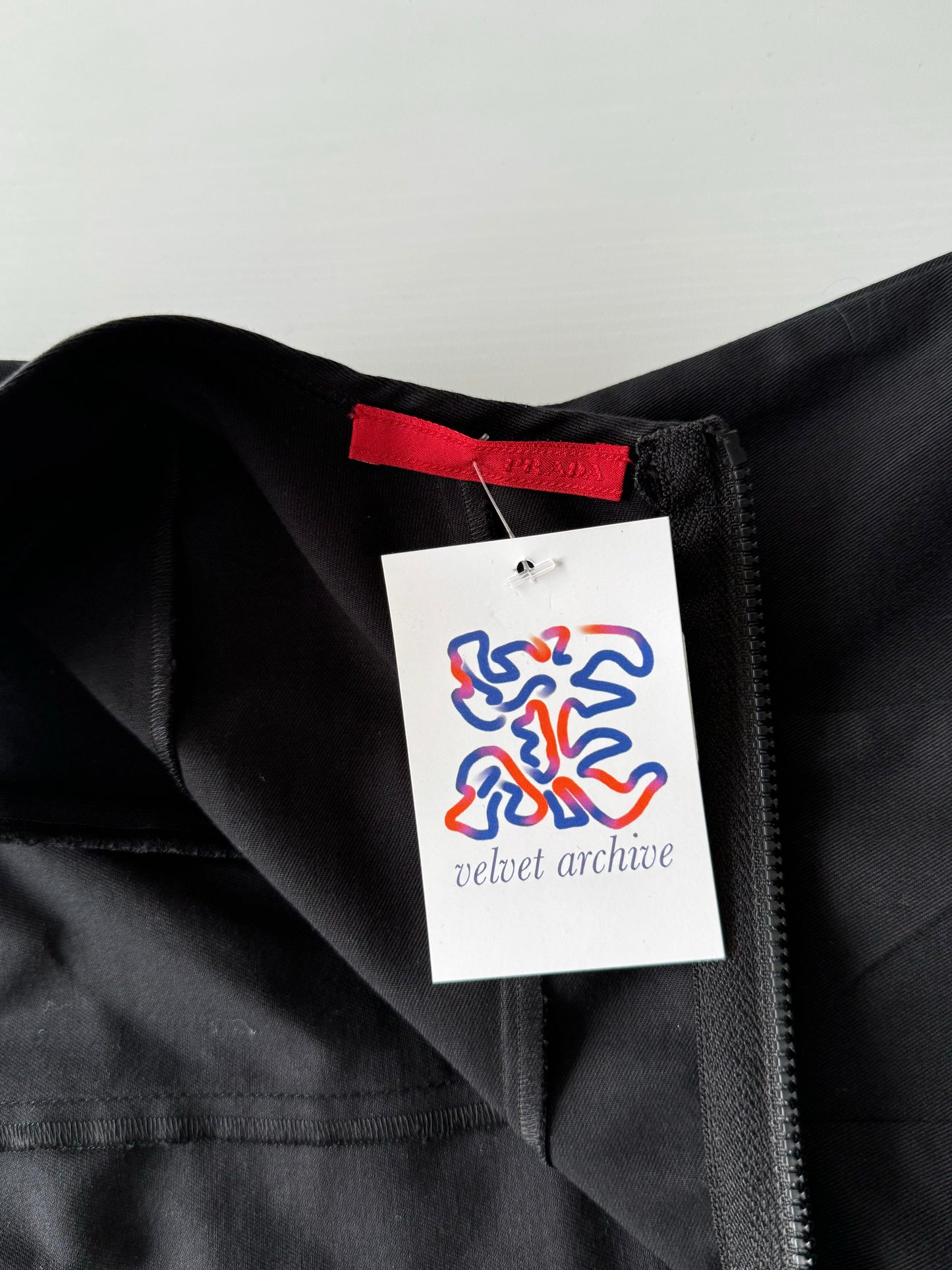 Prada black cotton dress