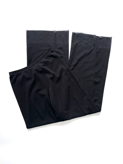 Jean Paul Gaultier black mesh trousers