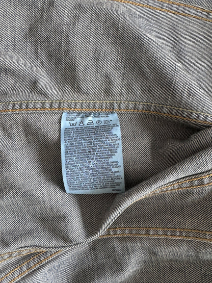 Levi's denim jacket with fur trim